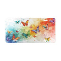 Colorful Butterfly Vanity License Plate - Rainbow Watercolor Car Decor